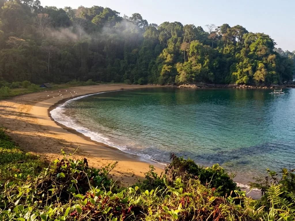 Teluk Permisan Bay in Meru Betiri
