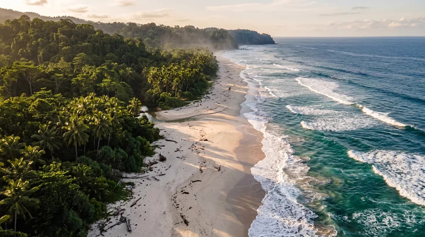 Remote Sukamade Turtle Beach in Meru Betiri National Park Banyuwangi
